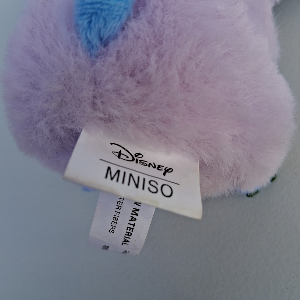 MINISO Disney Lilo & Stitch Purple Pajamas Ice Cream Plush Figure Love Eyes - Picture 4 of 5